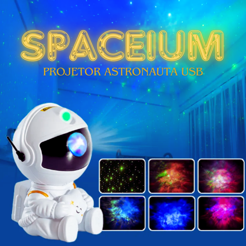 Spaceium (Projetor Astronauta) USB