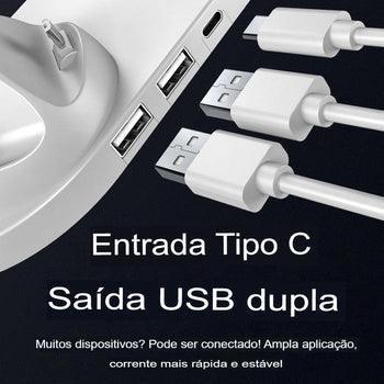 Estação de Carregamento Lenogue Sem Fio 7 em 1 para iPhone, Apple Watch e AirPods