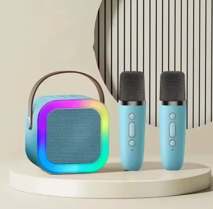 Mini Caixa de Som Bluetooth Portátil com Microfone